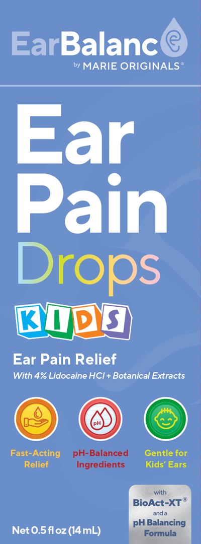 Front (Ear Pain Drops Kids Box Front)